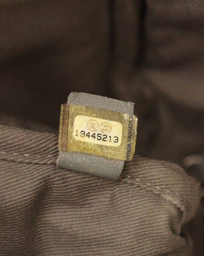 Chanel SS14 Artclass Black Canvas Small Graffiti Backpack - serial number detail - image 20