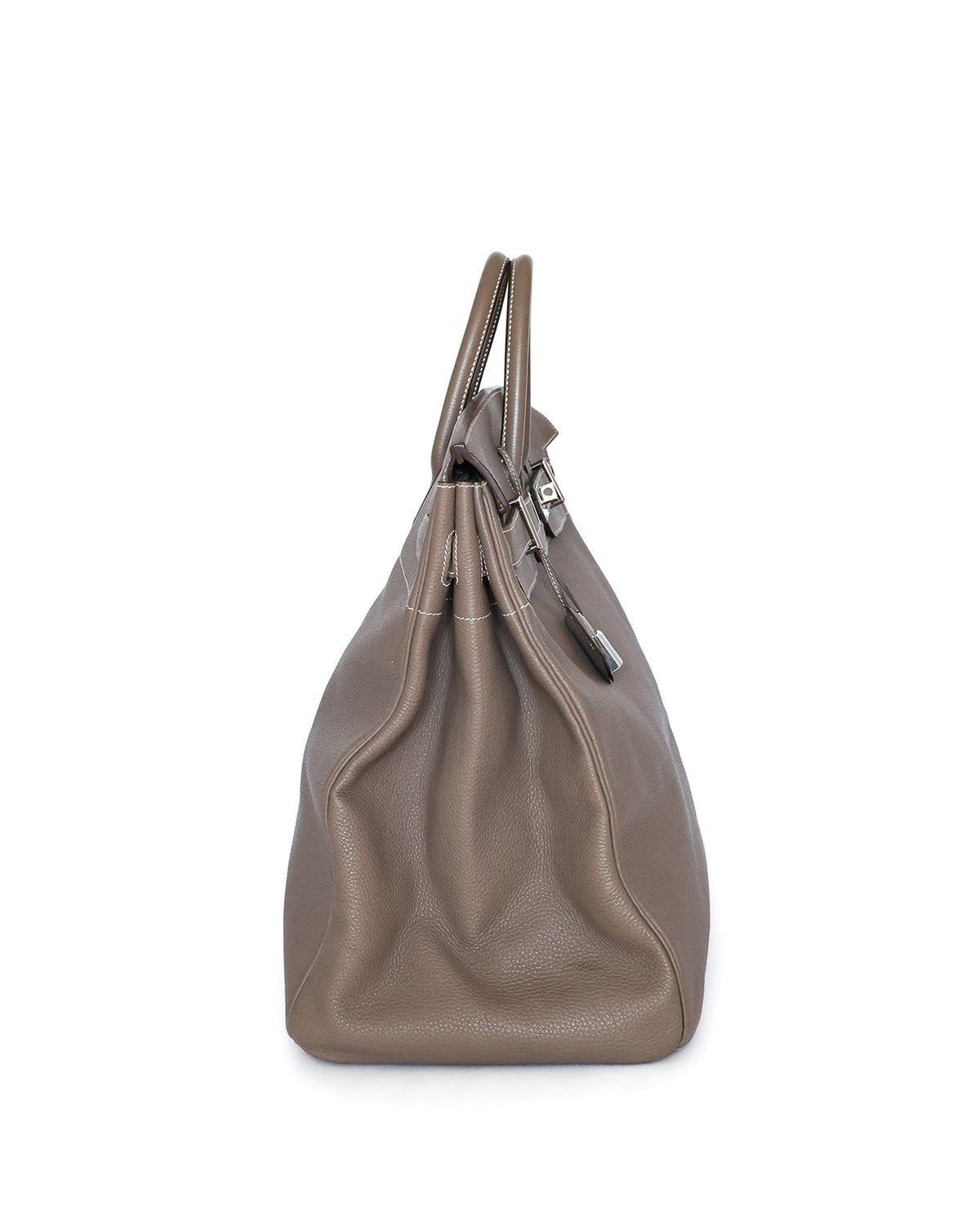 Hermès HAC Haut à Courroies 50 Etoupe Togo 2011 - side view - image 2