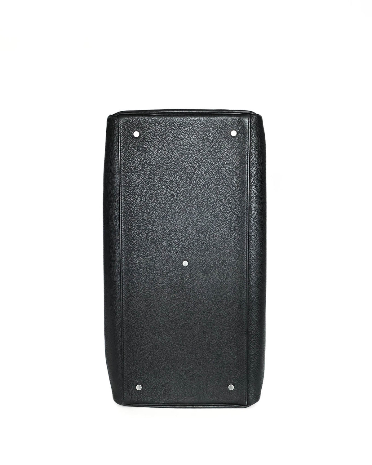 Hermès Kelly 50 Voyage Black Togo 2009 - bottom view - image 5